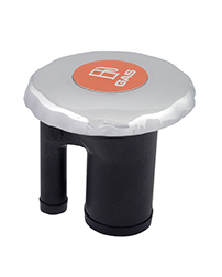 OEM Bulk Packaged Vented Fills for 1-1/2" Hose w/ Color Coded Metallic Inserts (Straight)